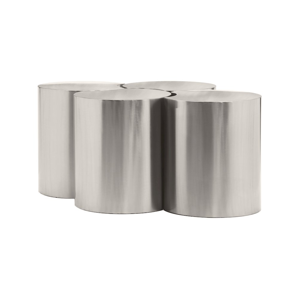 Dimple Silver Coffee Table. Picture 2