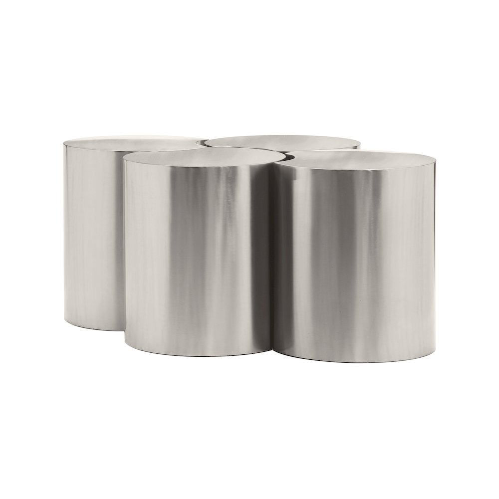 Dimple Silver Coffee Table. Picture 2