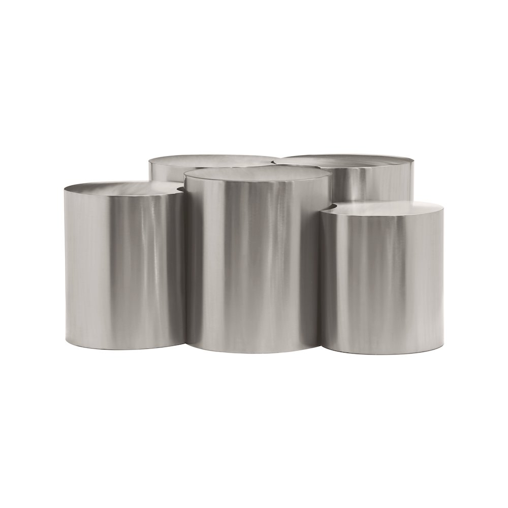 Dimple Silver Coffee Table. Picture 2