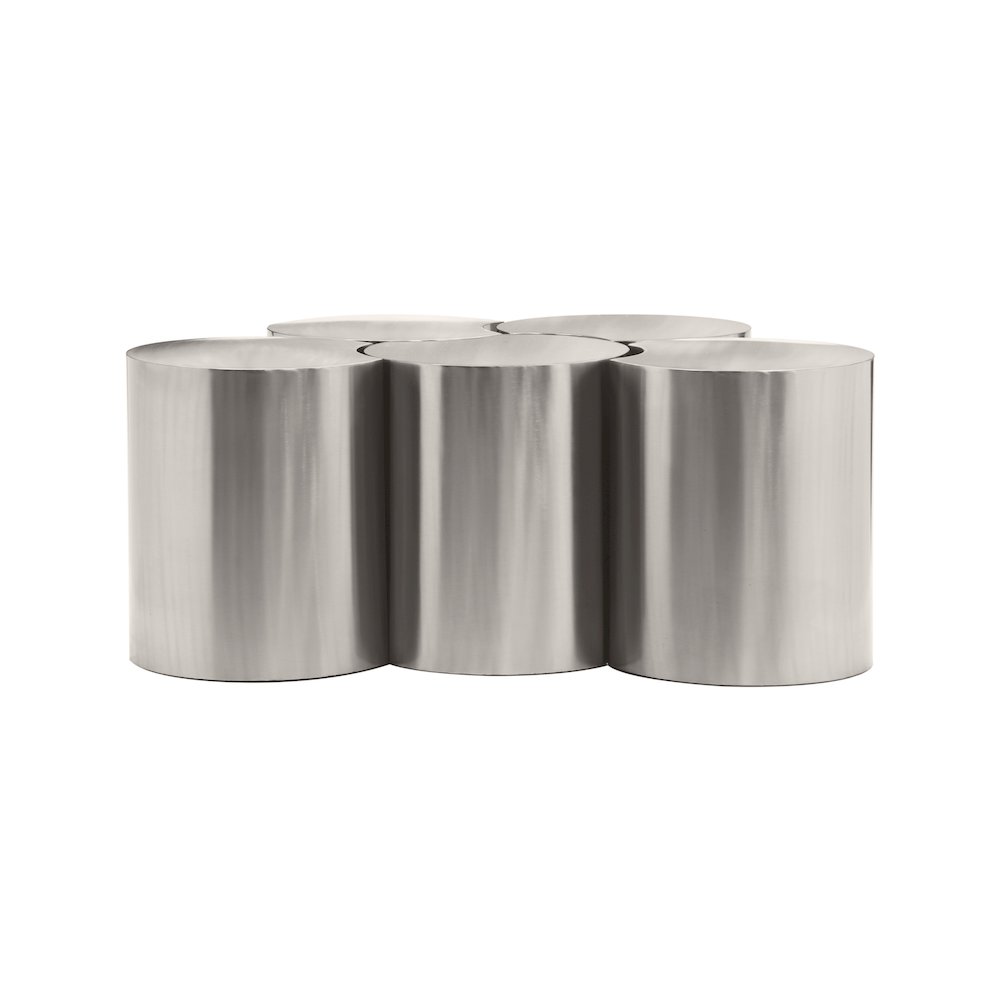 Dimple Silver Coffee Table. Picture 2