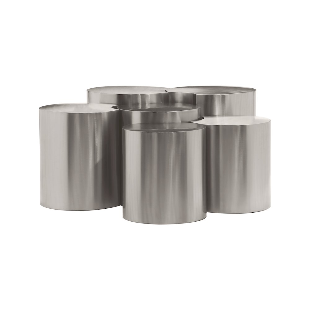 Dimple Silver Coffee Table. Picture 2