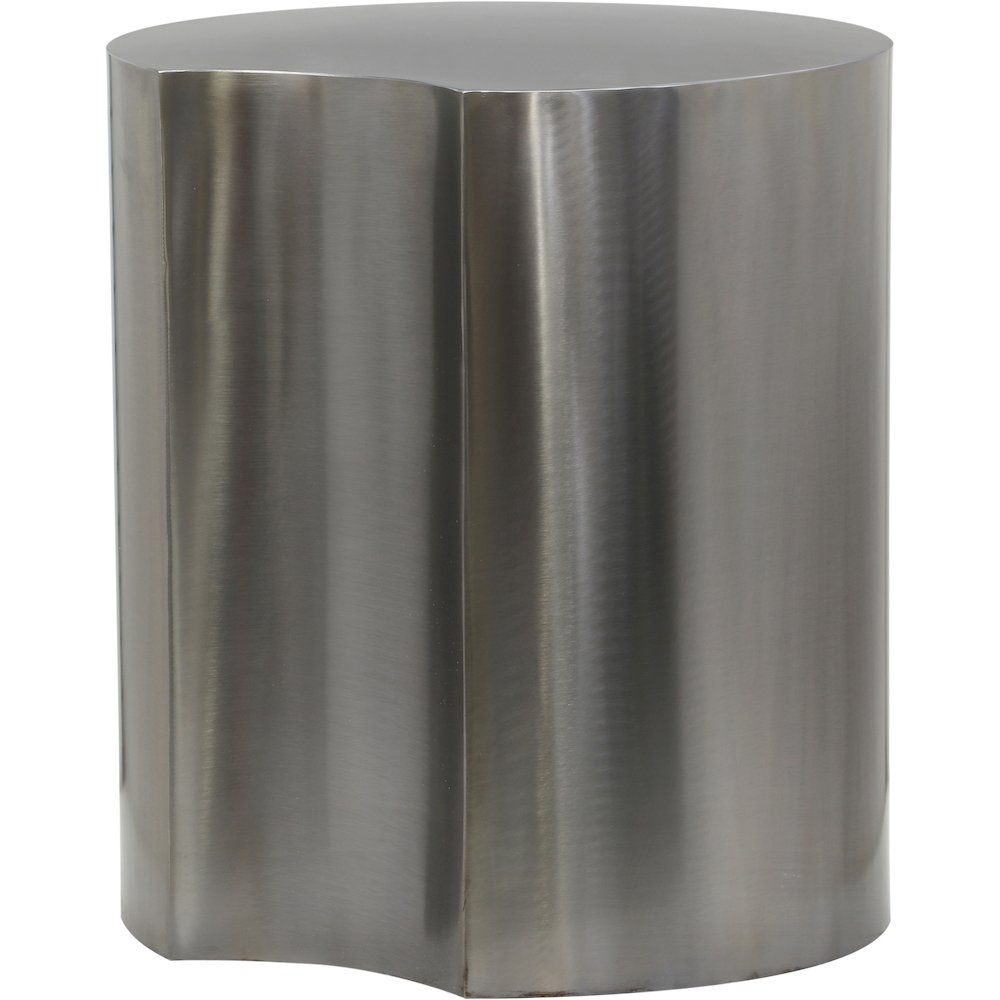 Dimple Silver End Table. Picture 2