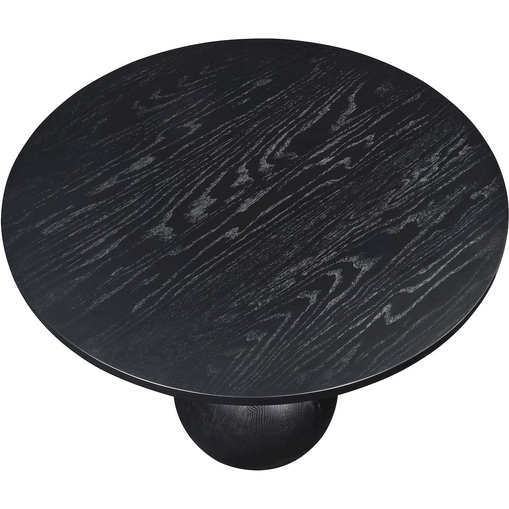 Fitch Black Oak Veneer Coffee Table. Picture 4