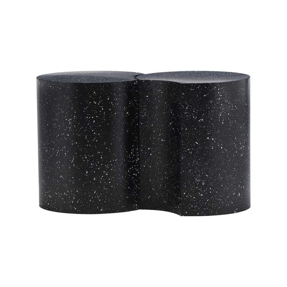 Dimple Black End Table. Picture 2