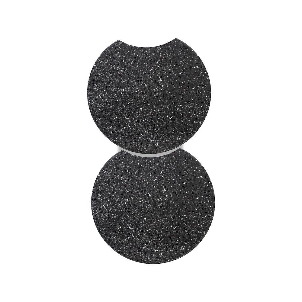 Dimple Black End Table. Picture 3