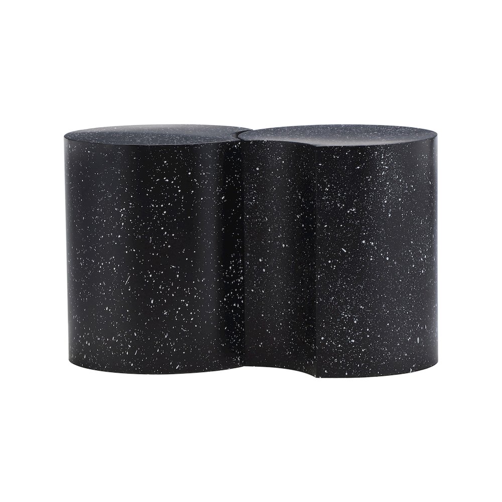 Dimple Black End Table. Picture 2