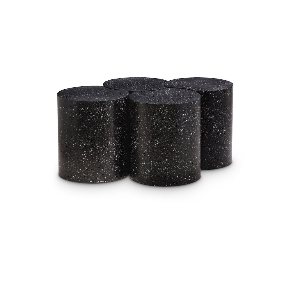 Dimple Black Coffee Table. Picture 1