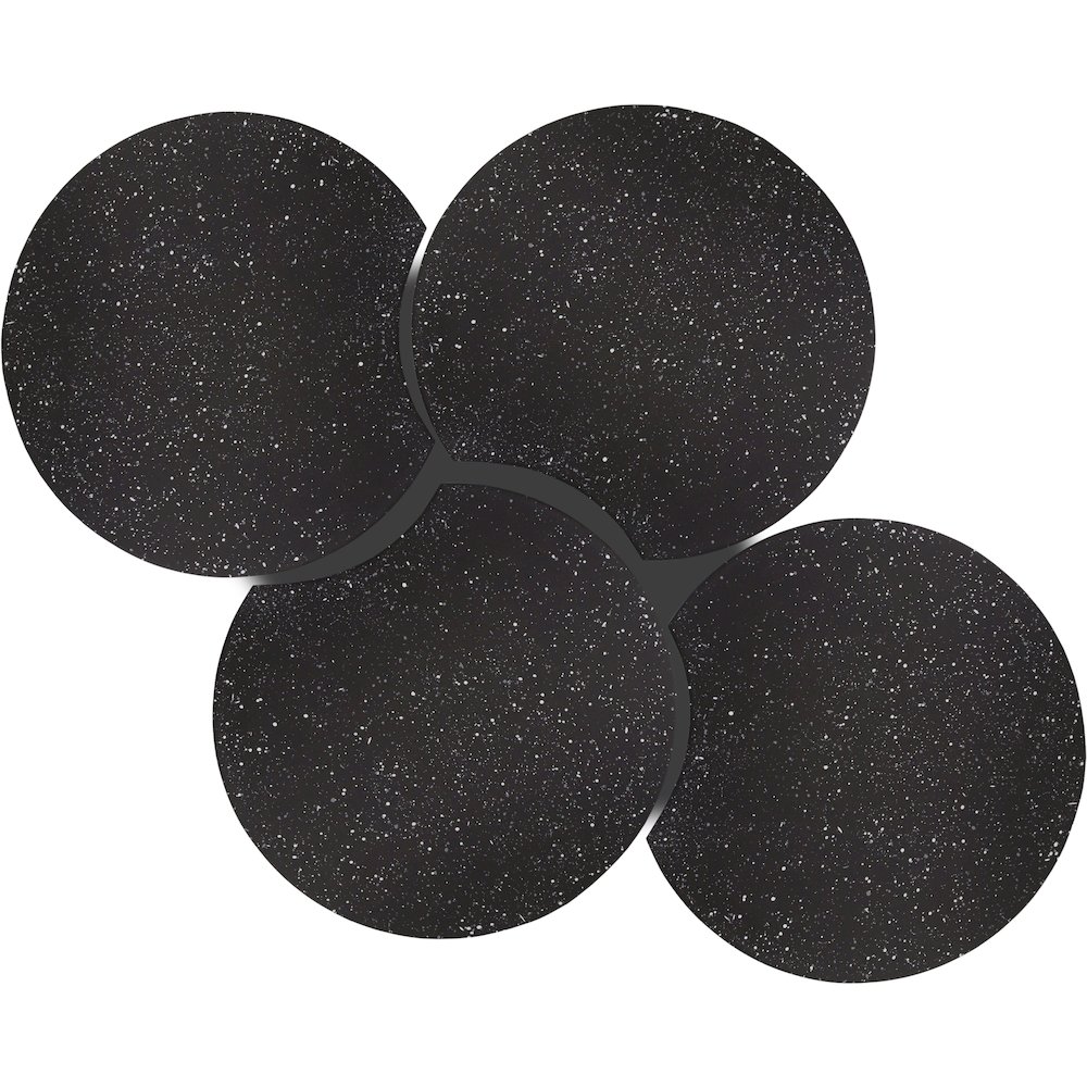 Dimple Black Coffee Table. Picture 3