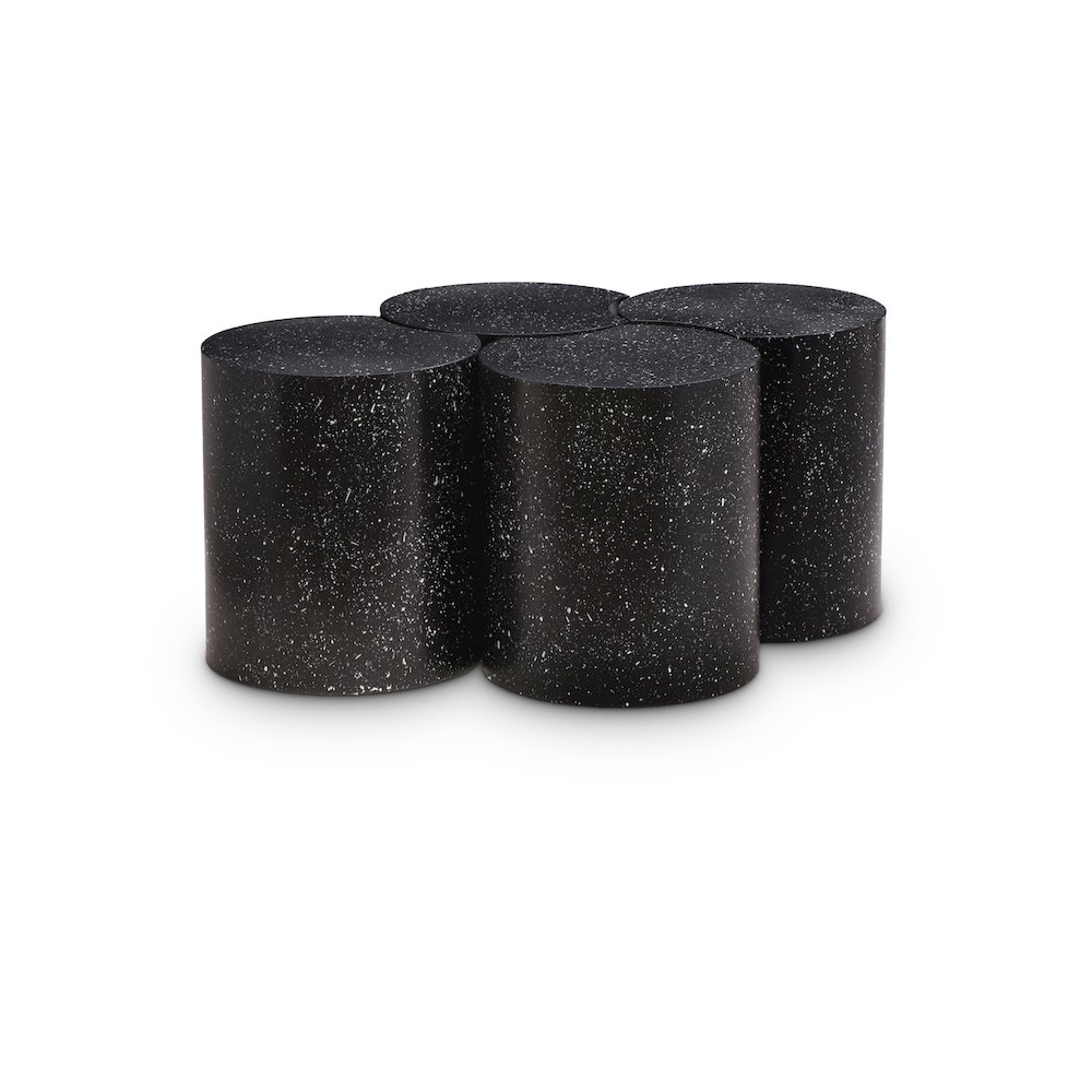 Dimple Black Coffee Table. Picture 1
