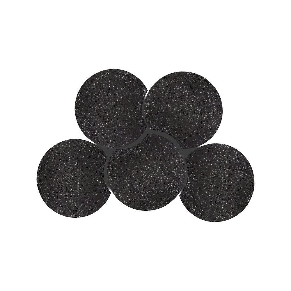 Dimple Black Coffee Table. Picture 3