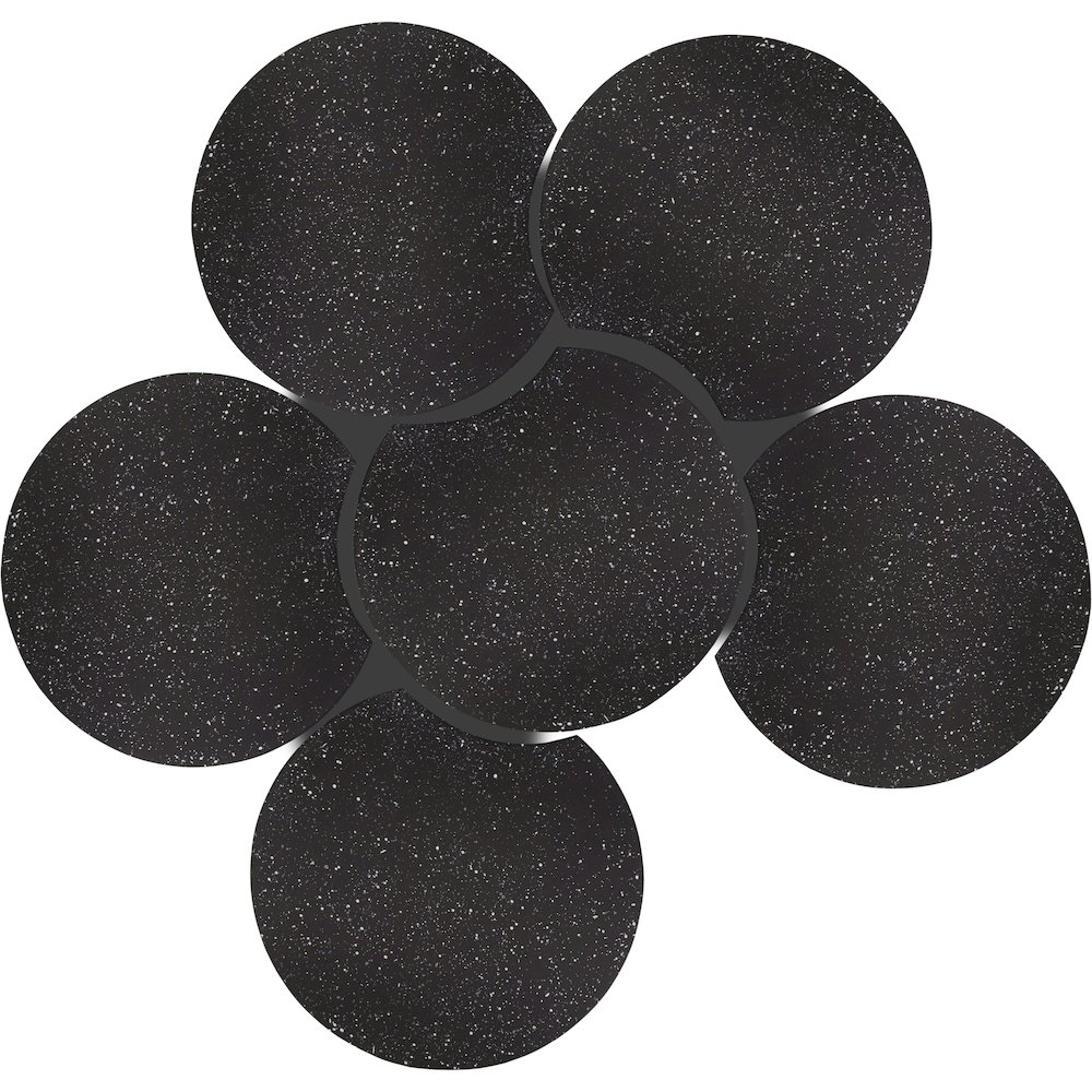 Dimple Black Coffee Table. Picture 3