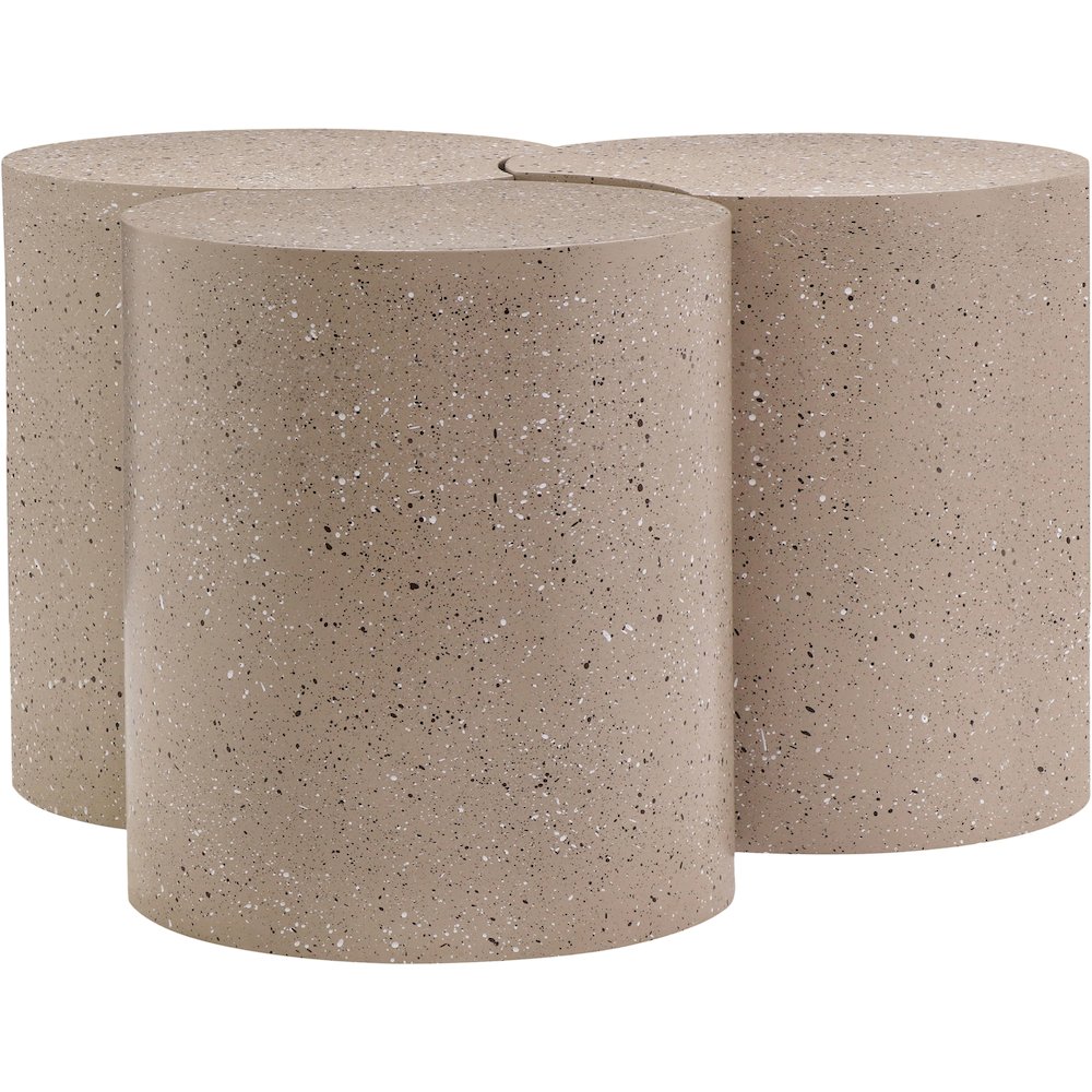 Dimple Taupe Coffee Table. Picture 2