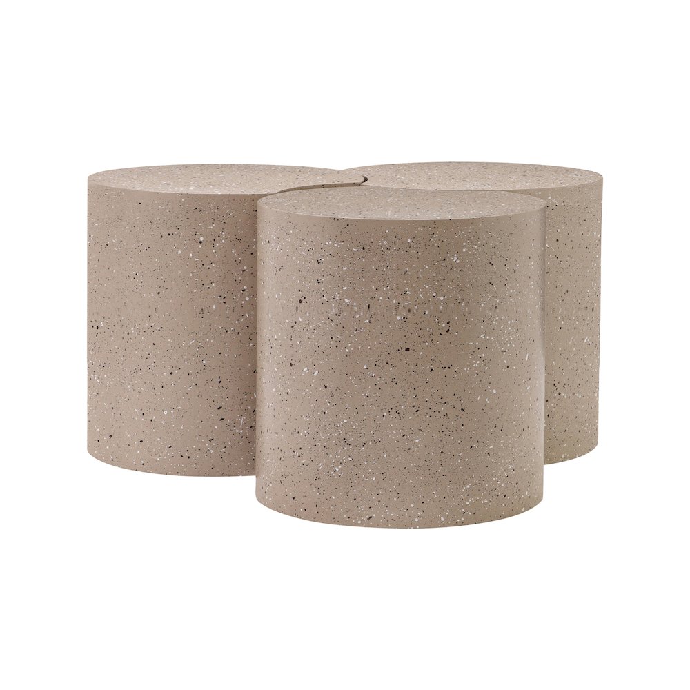 Dimple Taupe Coffee Table. Picture 2