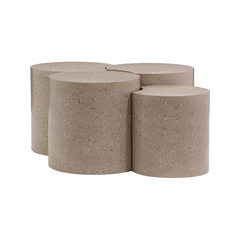Dimple Taupe Coffee Table. Picture 2