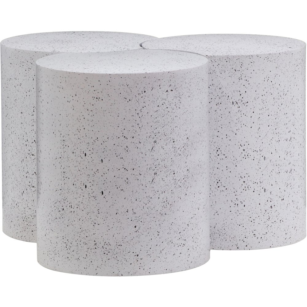 Dimple White Coffee Table. Picture 2