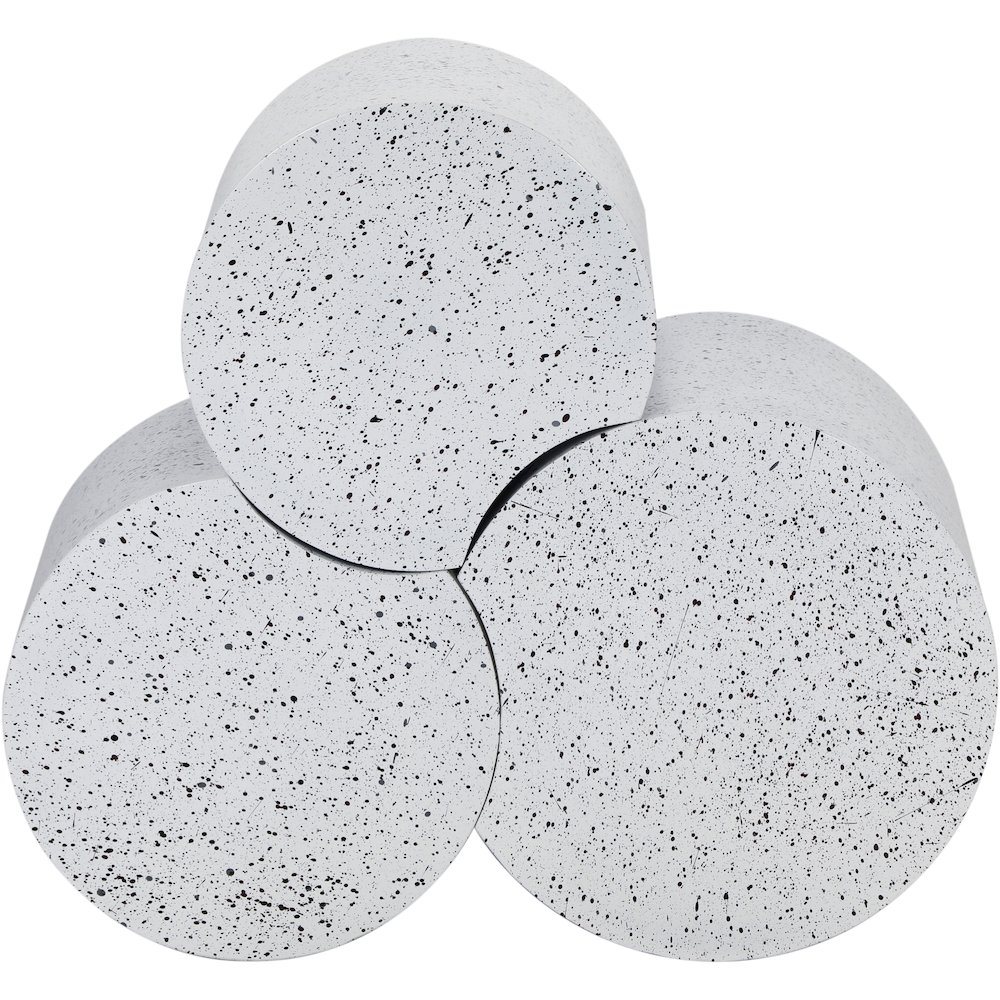 Dimple White Coffee Table. Picture 3