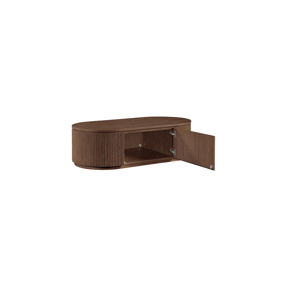 Moana Brown Rubberwood Coffee Table. Picture 5