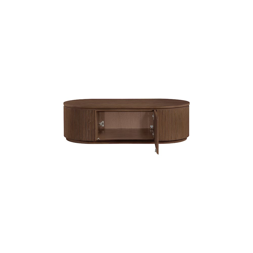 Moana Brown Rubberwood Coffee Table. Picture 6