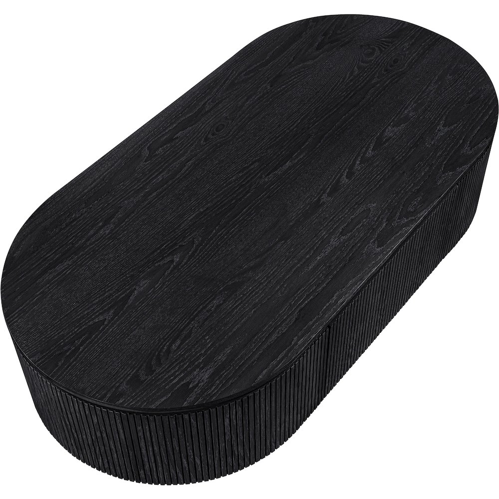 Moana Black Rubberwood Coffee Table. Picture 5