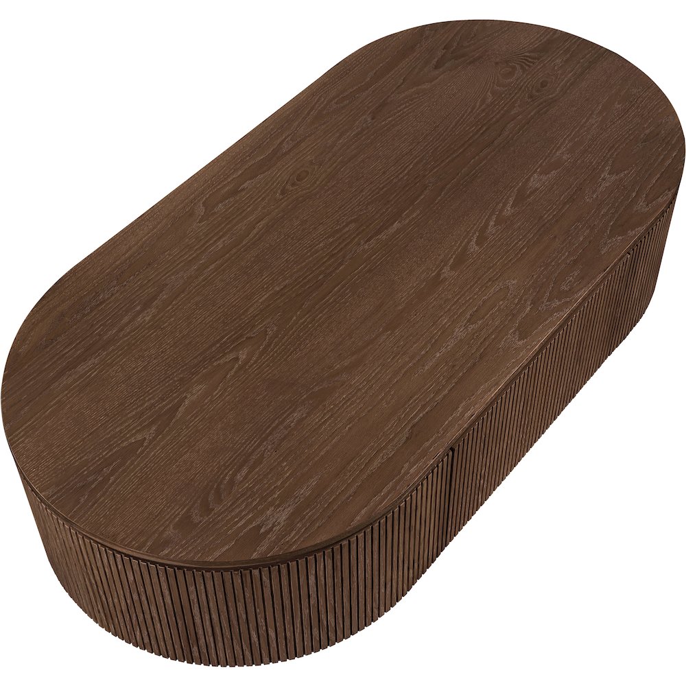 Moana Brown Rubberwood Coffee Table. Picture 5