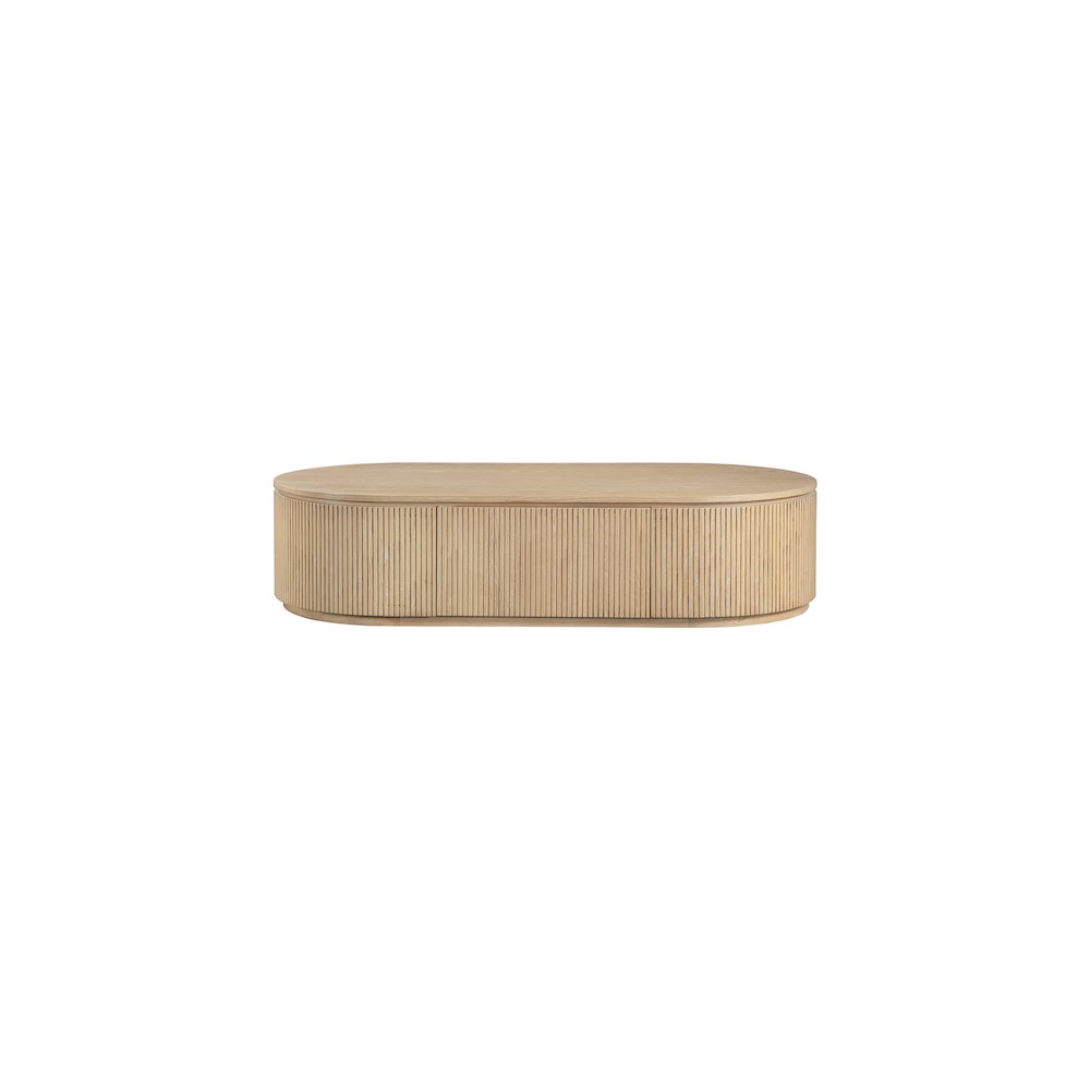 Moana Natural Rubberwood Coffee Table. Picture 2