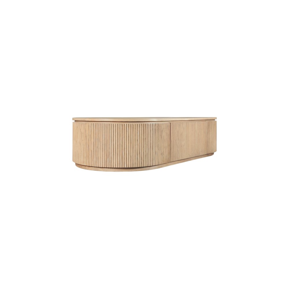 Moana Natural Rubberwood Coffee Table. Picture 3