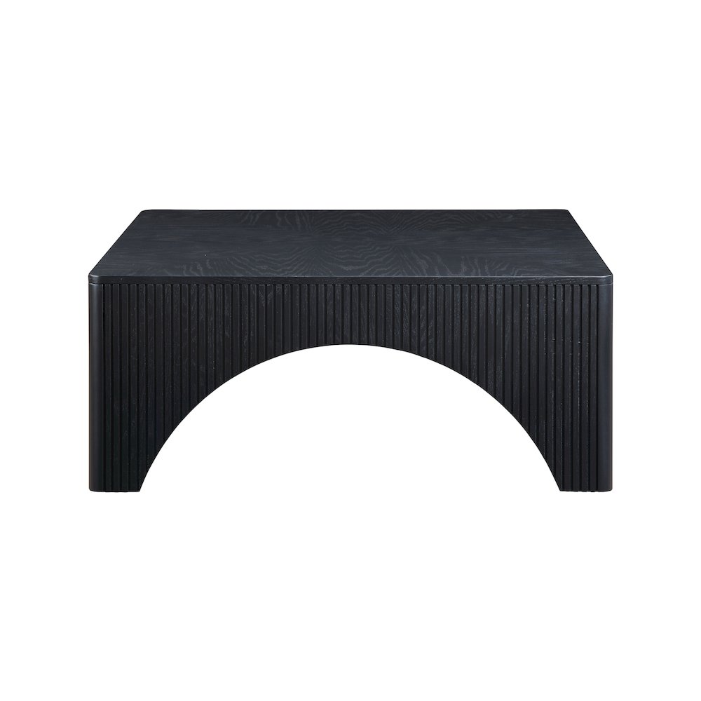 Eloise Black Oak Veneer Coffee Table. Picture 2