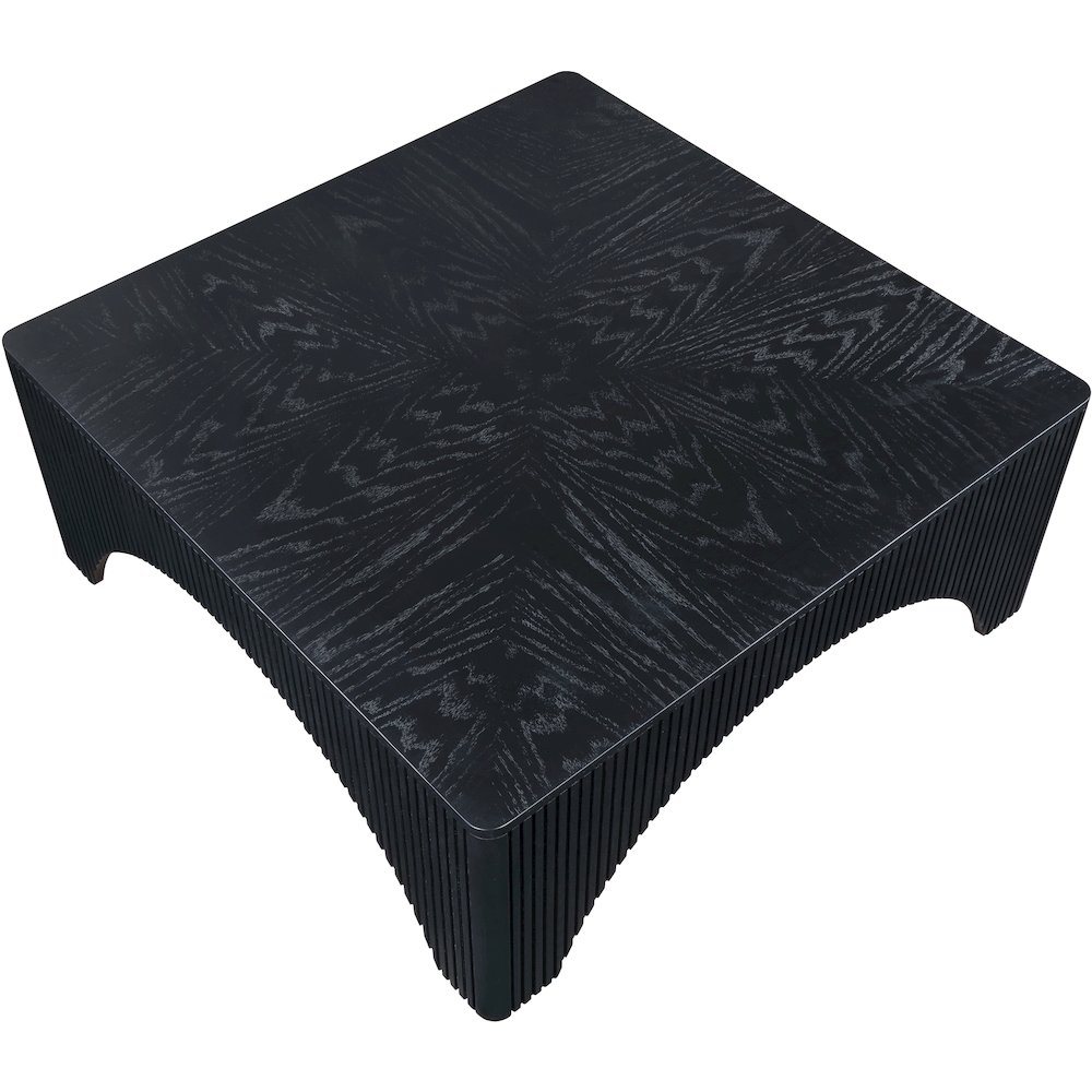 Eloise Black Oak Veneer Coffee Table. Picture 4