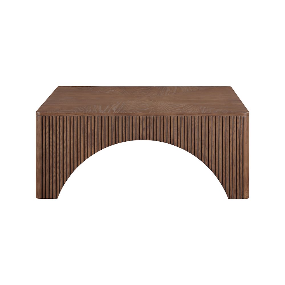 Eloise Brown Oak Veneer Coffee Table. Picture 2