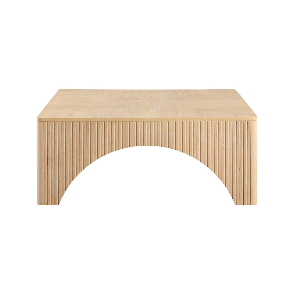 Eloise Natural Oak Veneer Coffee Table. Picture 2