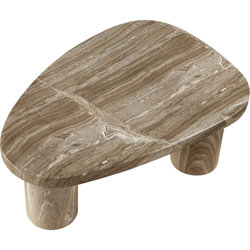 Teramo Beige Concrete Indoor/Outdoor Coffee Table. Picture 7