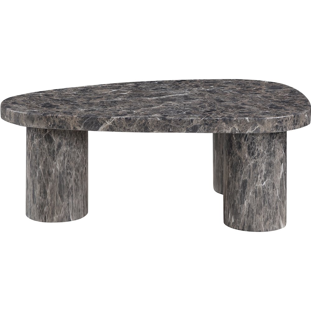 Teramo Brown Concrete Indoor/Outdoor Coffee Table. Picture 4