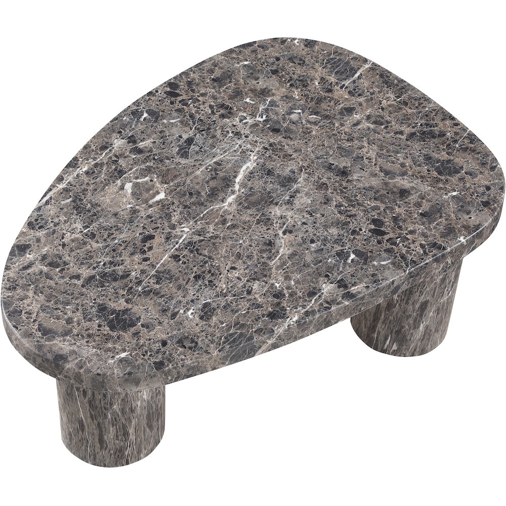 Teramo Brown Concrete Indoor/Outdoor Coffee Table. Picture 7