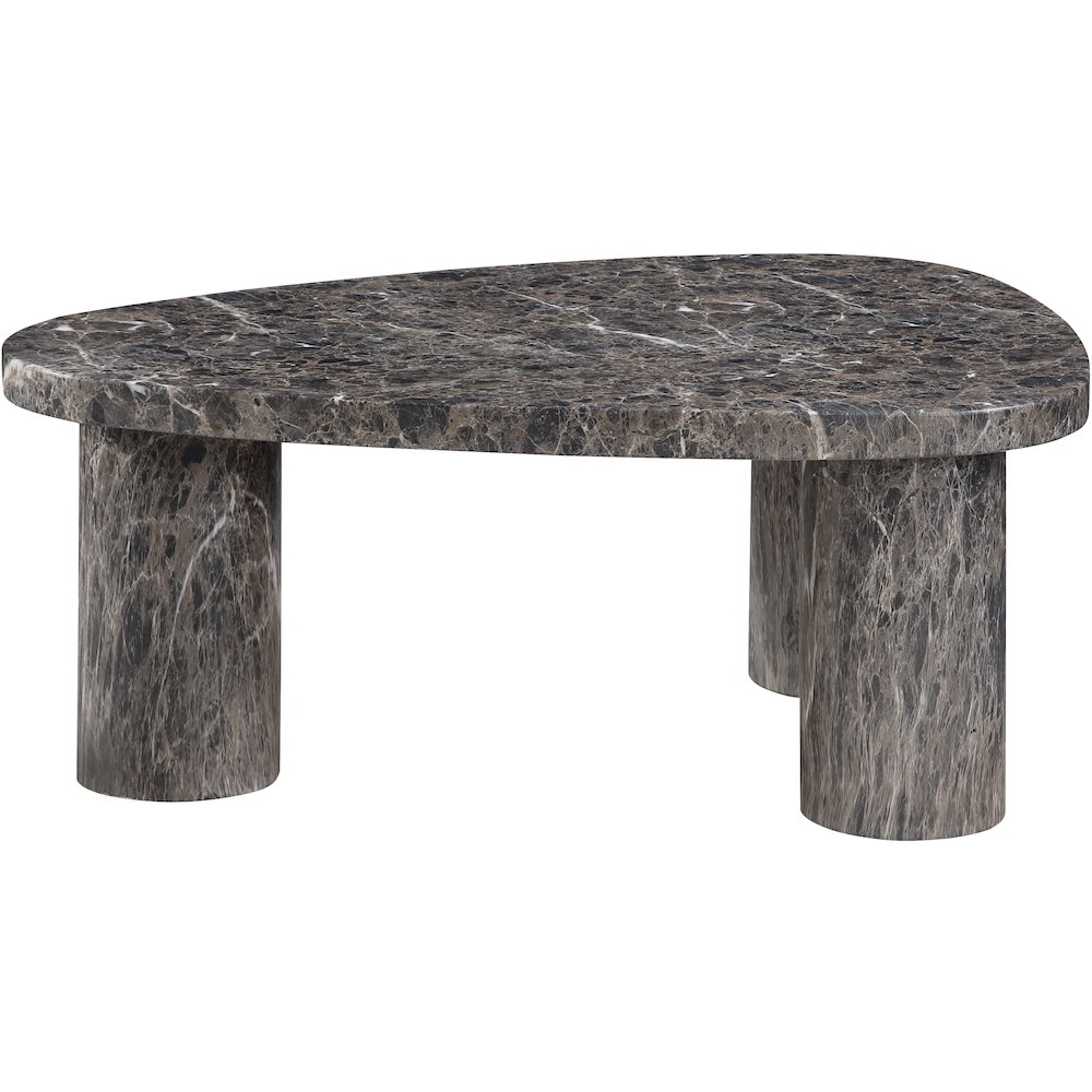 Teramo Brown Concrete Indoor/Outdoor Coffee Table. Picture 4