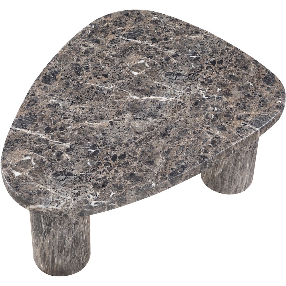 Teramo Brown Concrete Indoor/Outdoor Coffee Table. Picture 7
