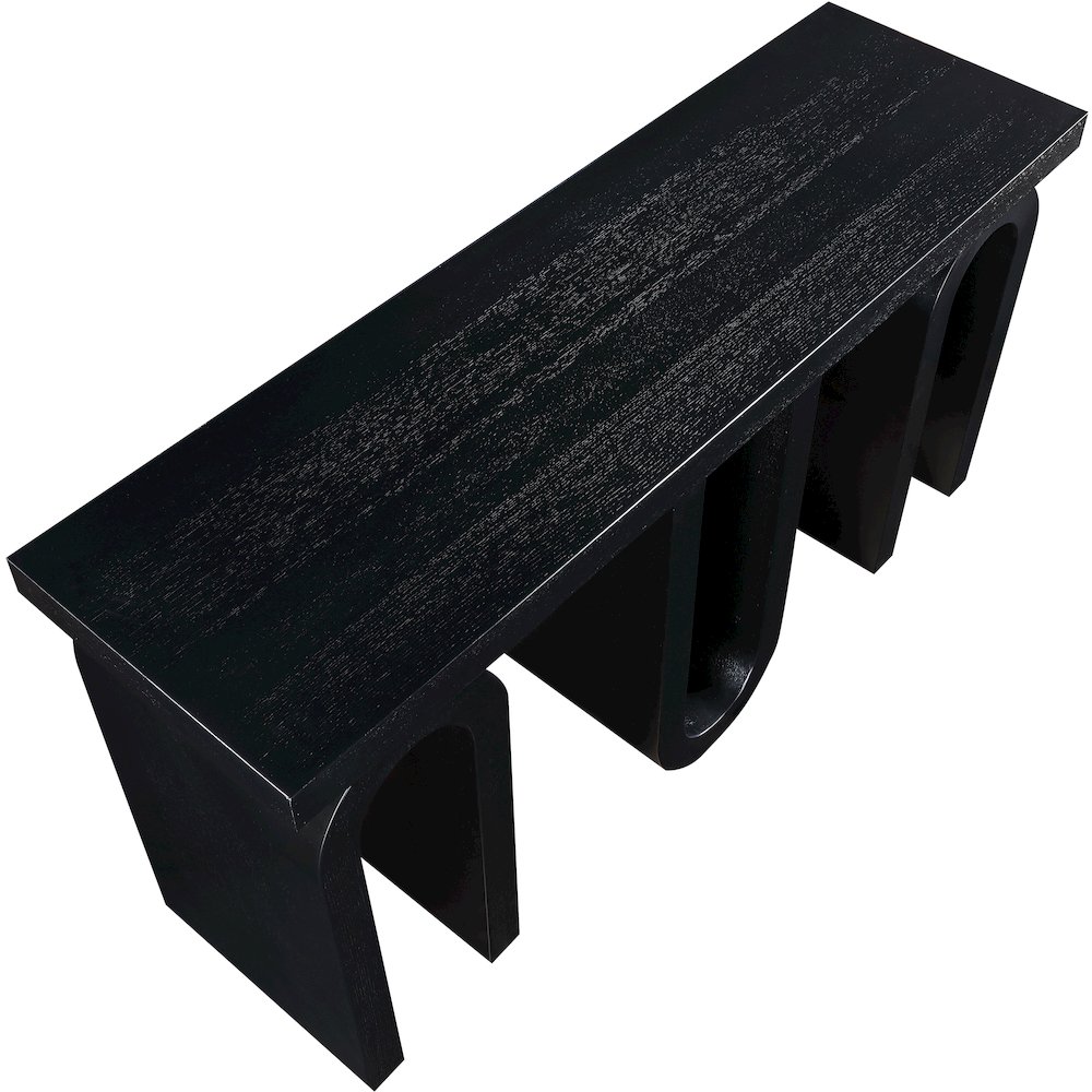 Westbourne Black Console Table. Picture 5