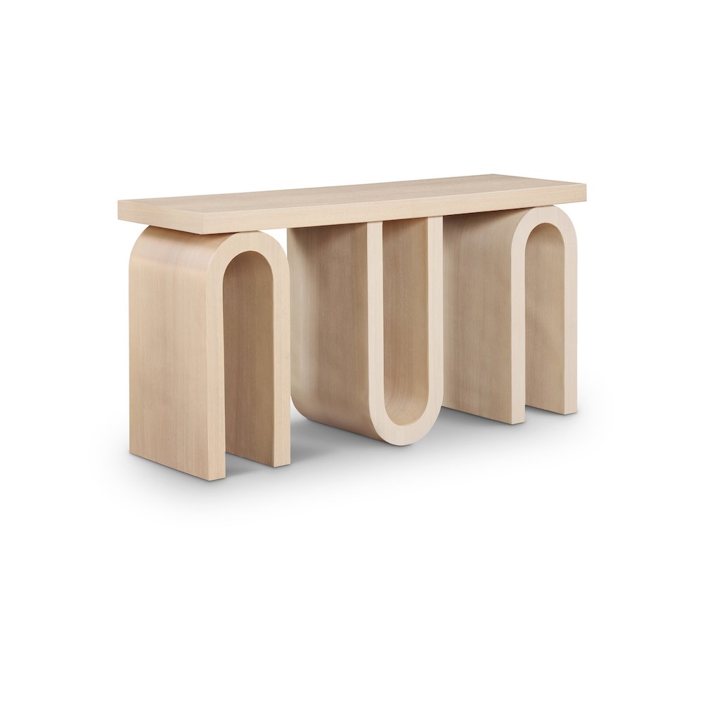 Westbourne Natural Console Table. Picture 1