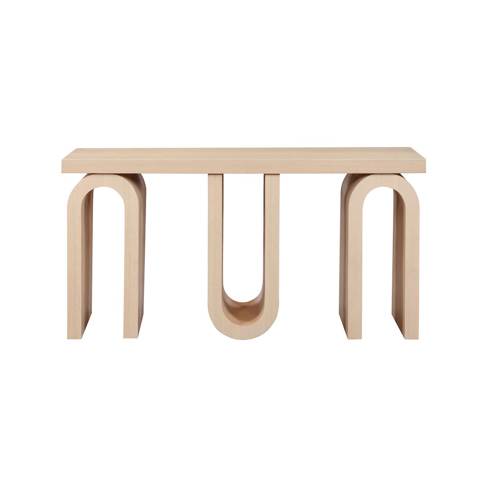Westbourne Natural Console Table. Picture 2