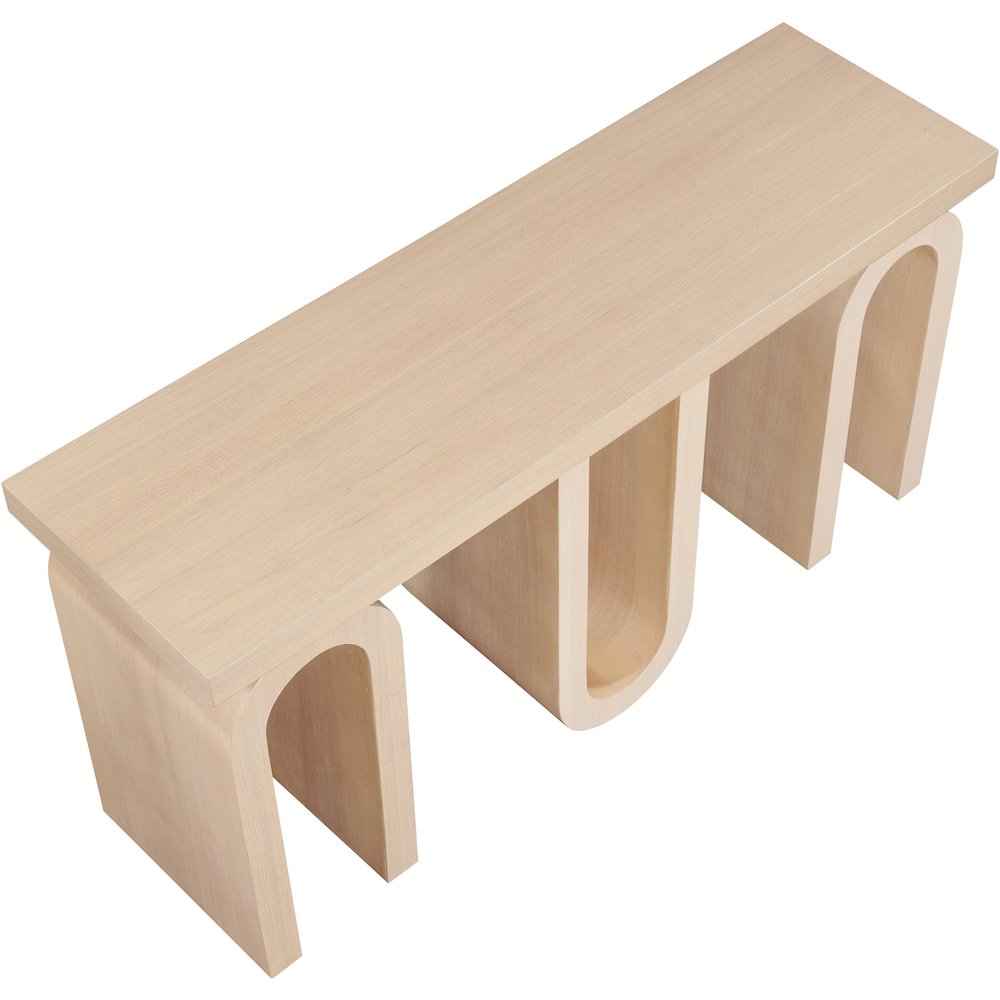 Westbourne Natural Console Table. Picture 5