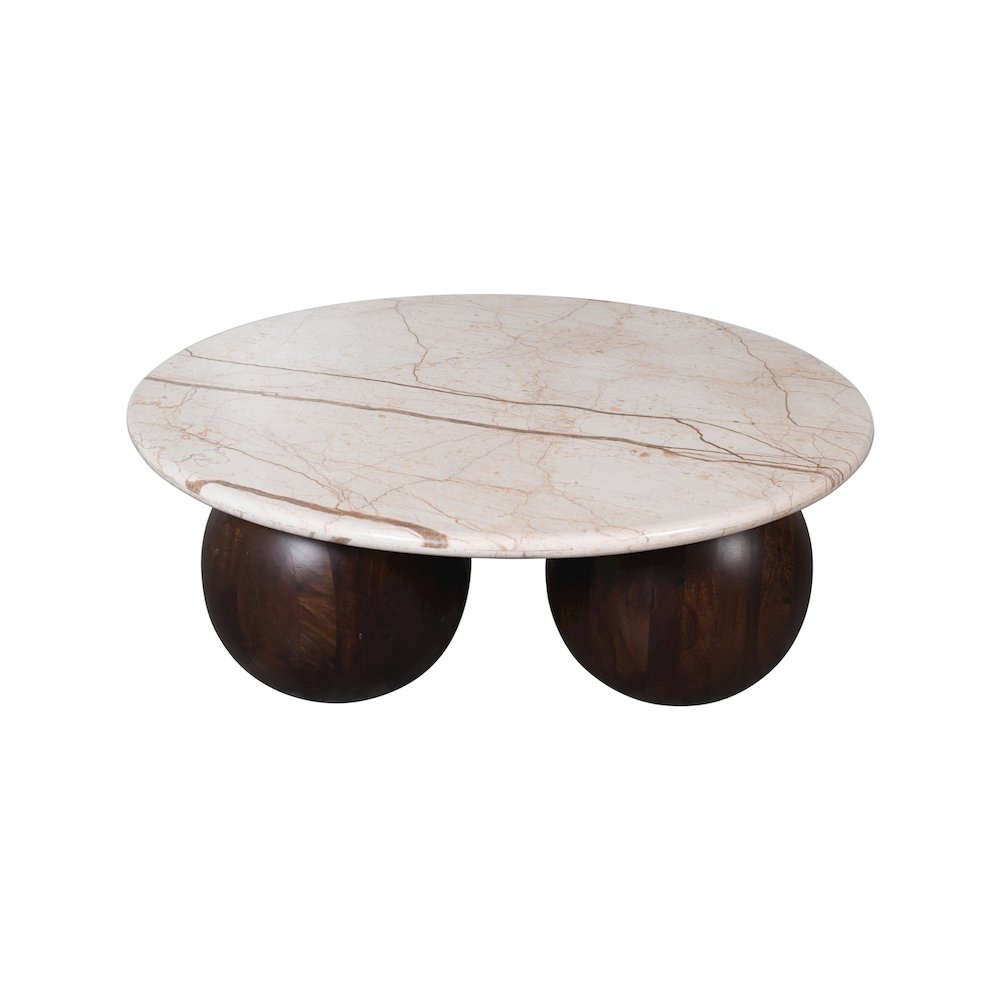 Treviso Beige Marble Coffee Table. Picture 3