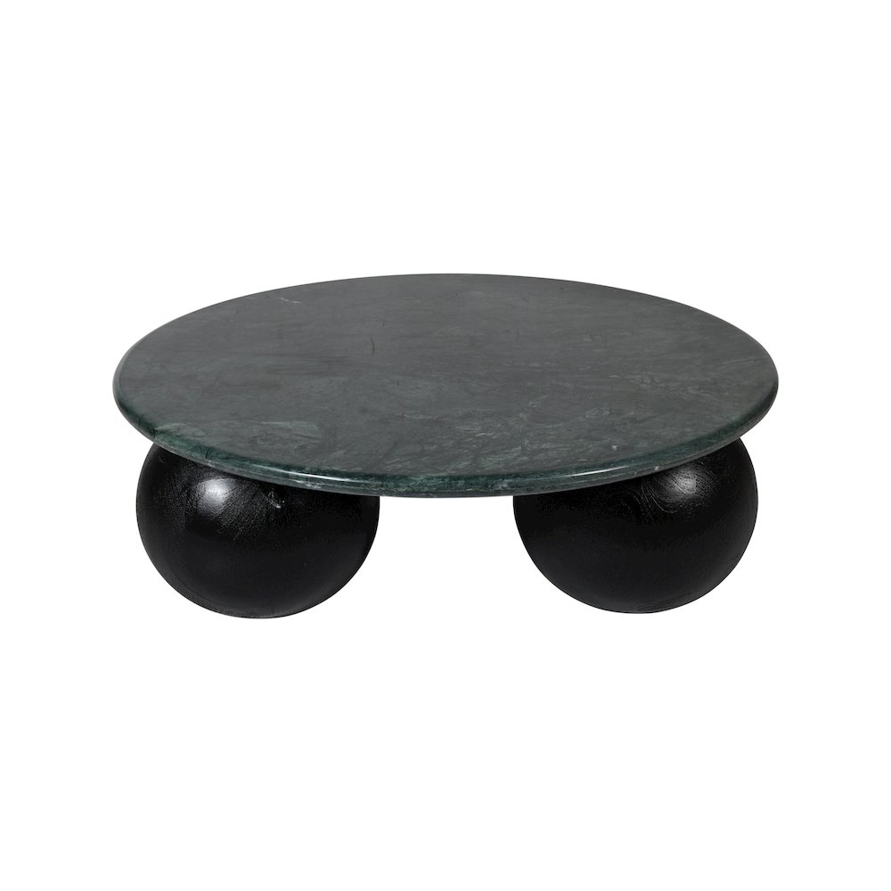Treviso Green Marble Coffee Table. Picture 3