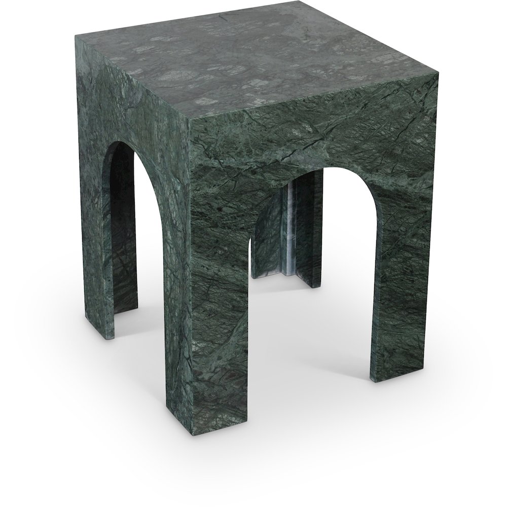 Palermo Green Marble End Table. Picture 1