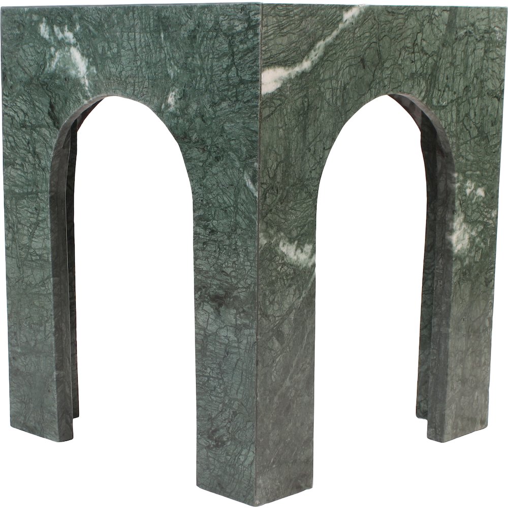 Palermo Green Marble End Table. Picture 2