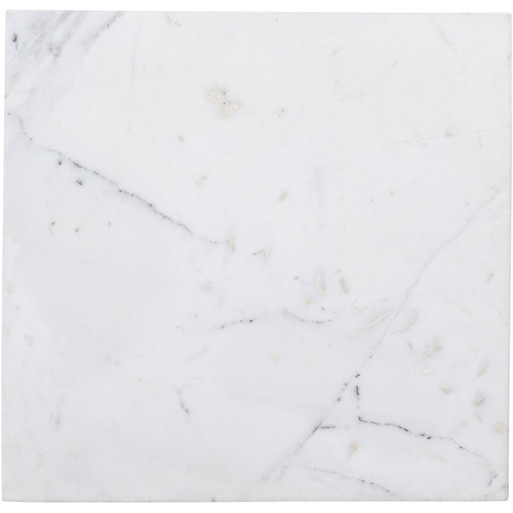 Palermo White Marble End Table. Picture 5