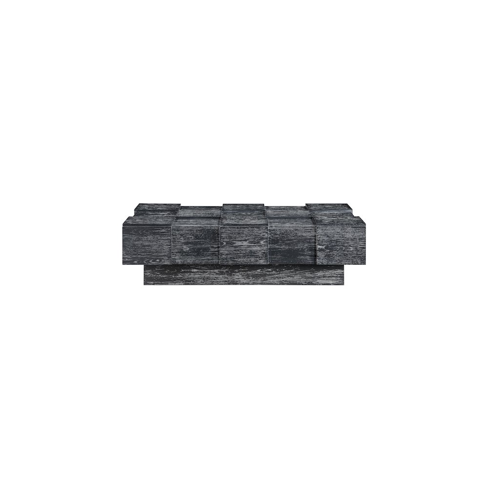 Anzio Black Oak Veneer Coffee Table. Picture 2