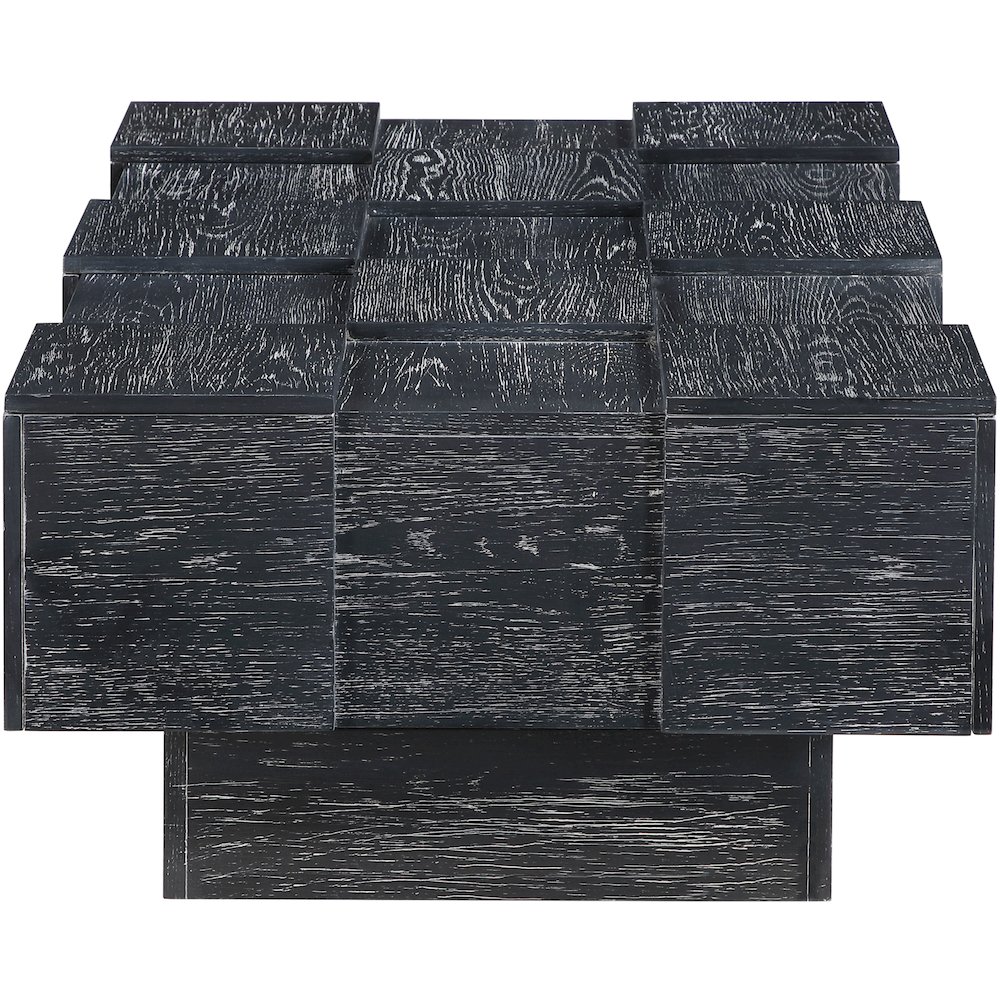 Anzio Black Oak Veneer Coffee Table. Picture 3