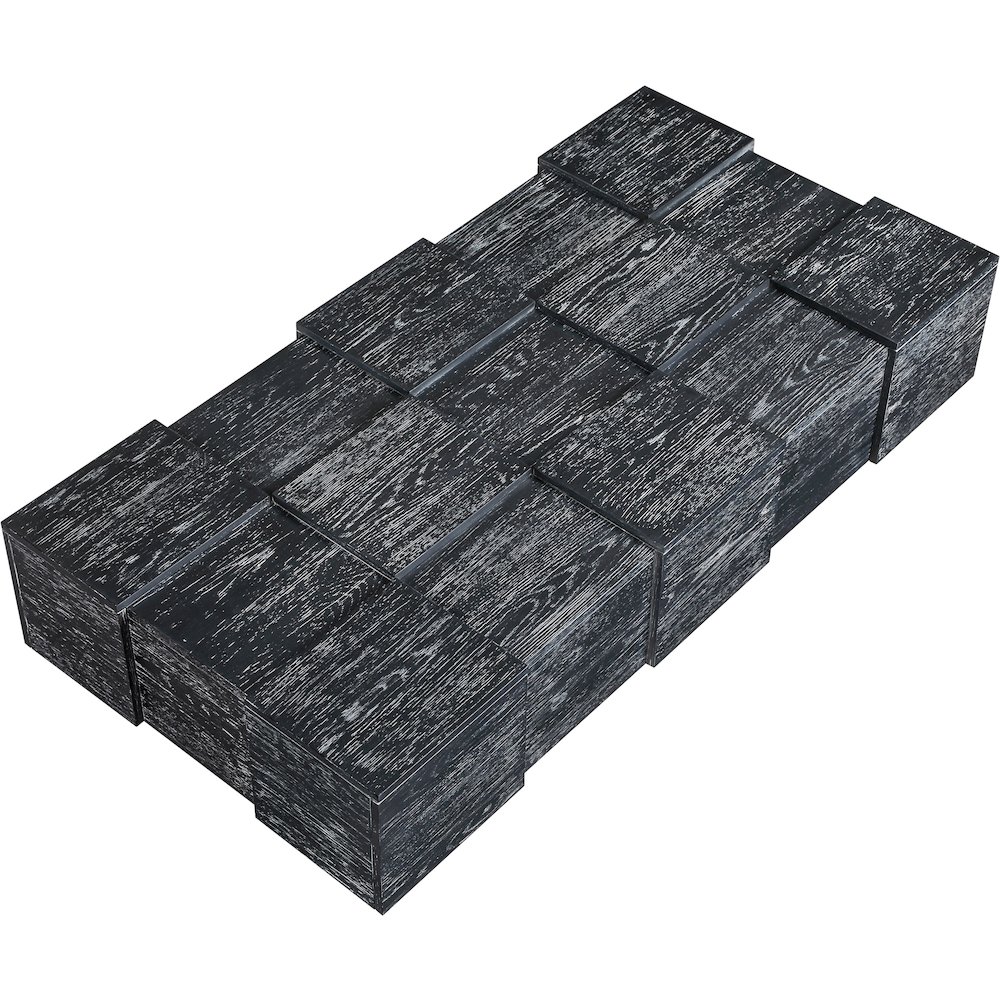 Anzio Black Oak Veneer Coffee Table. Picture 4