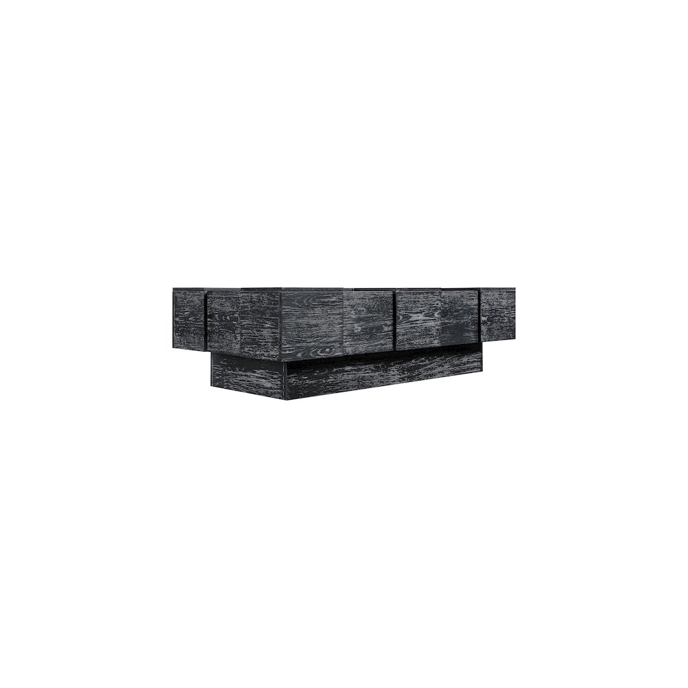 Anzio Black Oak Veneer Coffee Table. Picture 5