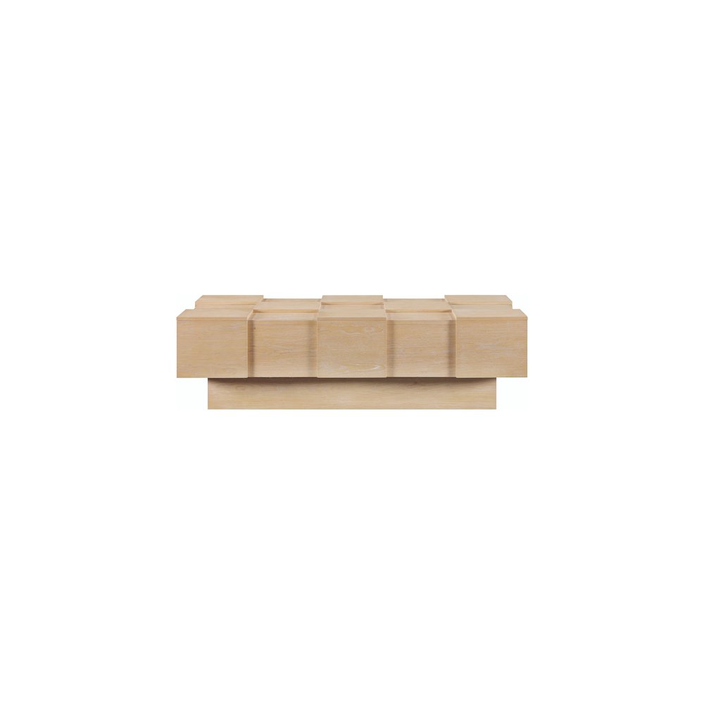 Anzio Natural Oak Veneer Coffee Table. Picture 2