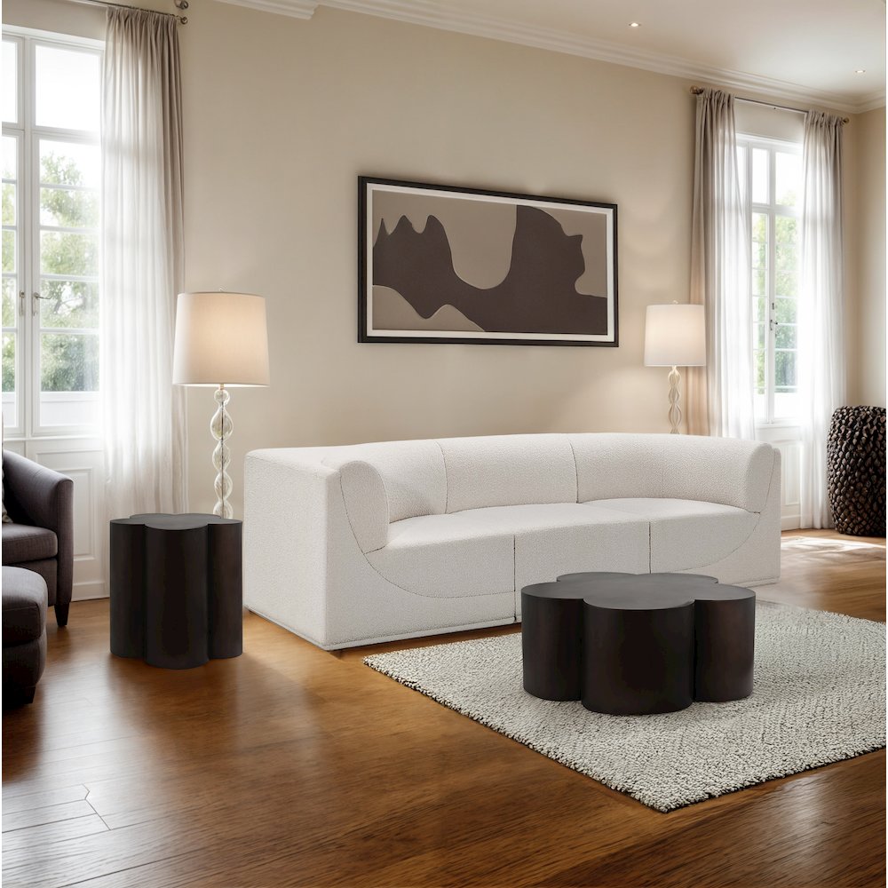 Lucky Brown Iron Coffee Table. Picture 6